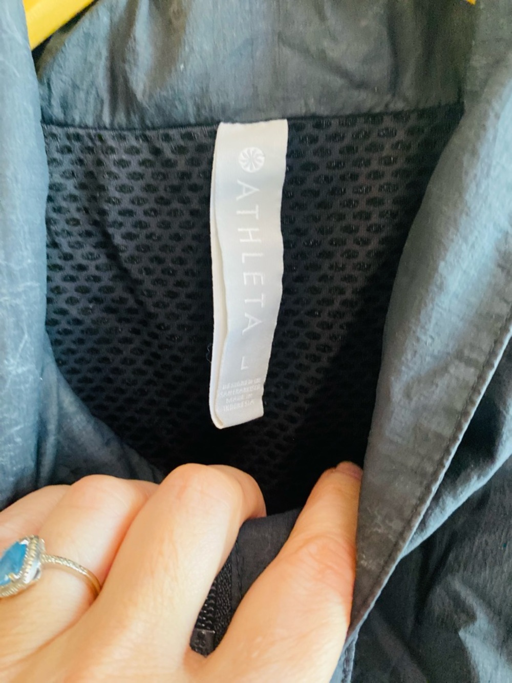 Athleta Black Canopy Parachute Jacket - Picture 8 of 11